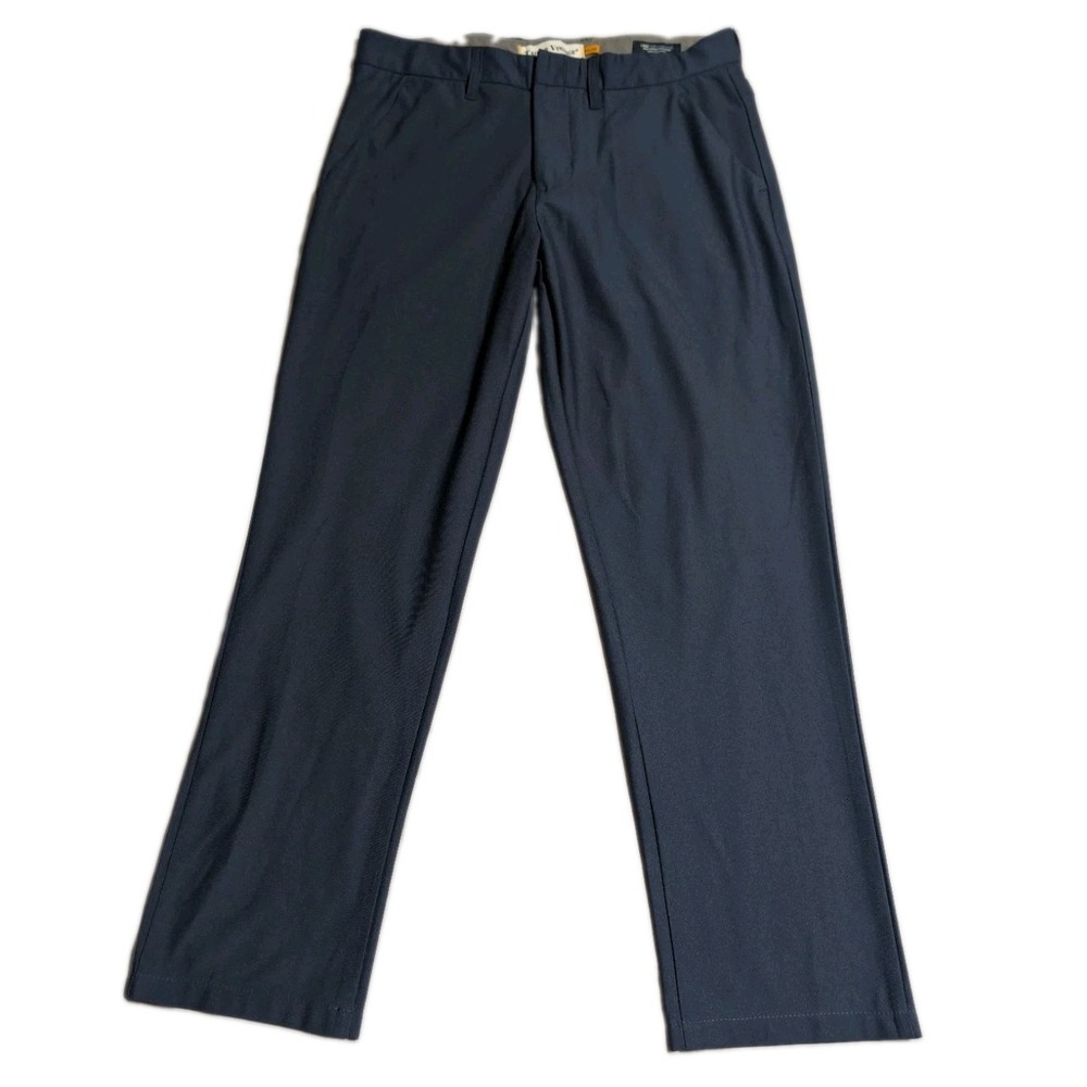 Tailor Vintage New Canaan Pants Mens 34x28 Blue Slim Luxe Performance Stretch